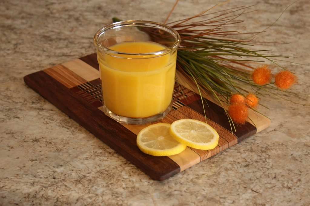 zumo de naranja con propolis